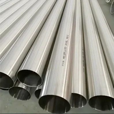 Hindi kinakalawang na asero na pang -industriya na likidong pipe