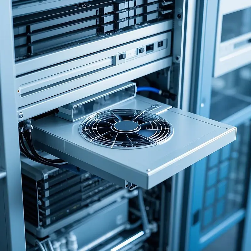 Hindi kinakalawang na asero pipe para sa gabinete ng server