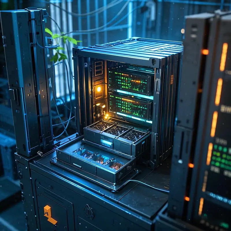 Pipe para sa Virtual Currency Container Computer Room